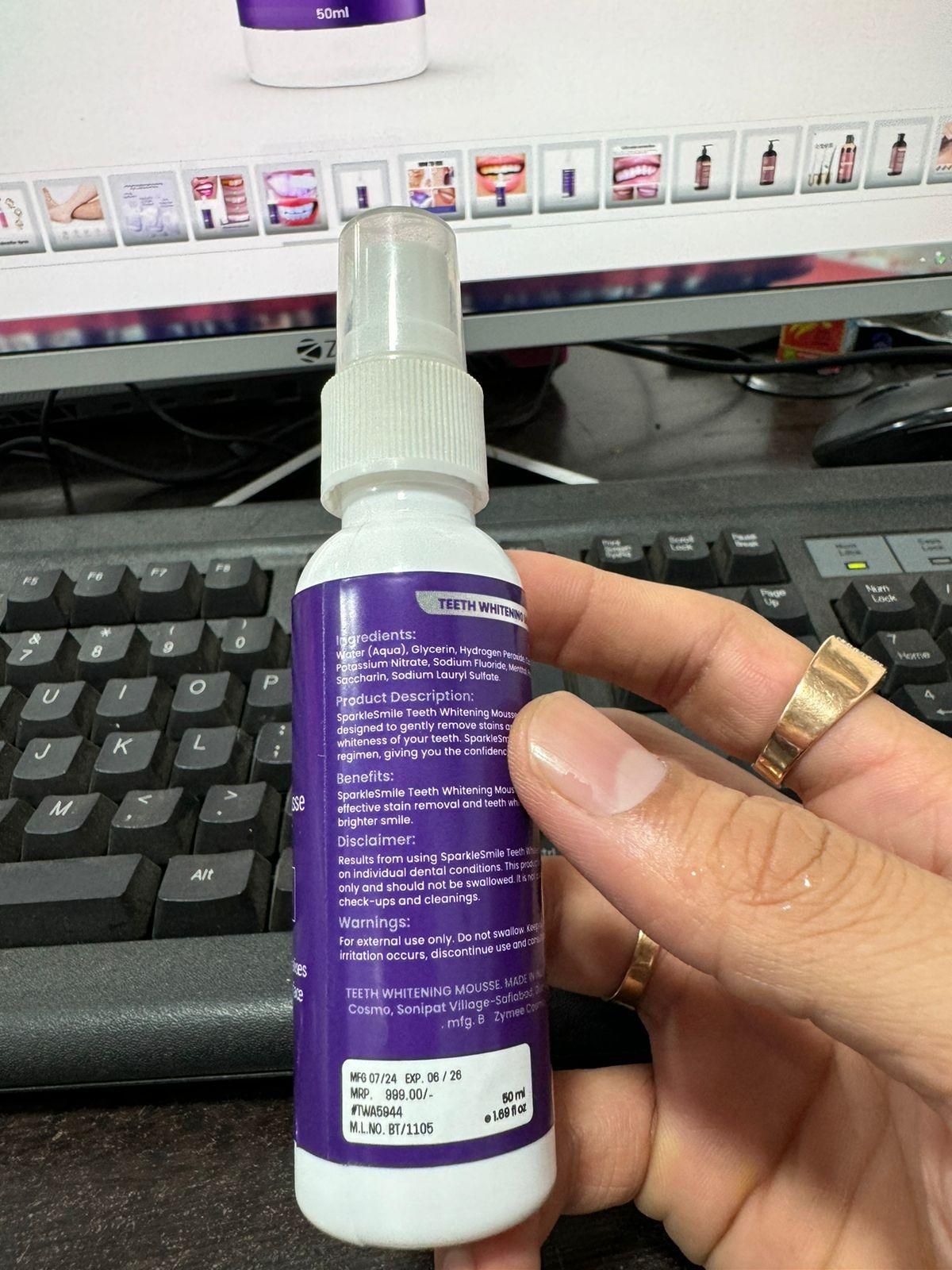 Lanthome Teeth Whitening Spray V34