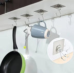 Golden Large Hooks for Hanging (Pack of 10)