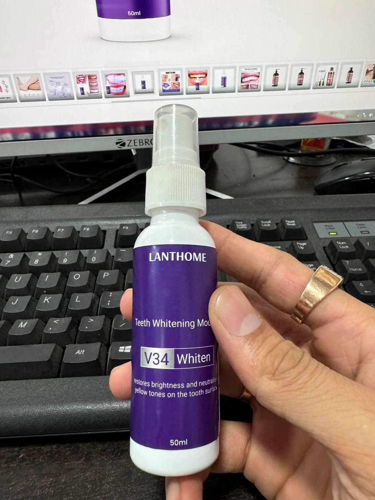 Lanthome Teeth Whitening Spray V34